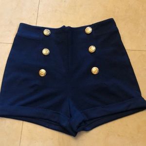 Dark blue shorts